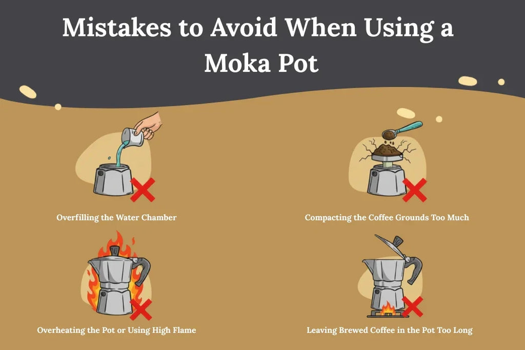 Mistakes to Avoid When Using a Moka Pot