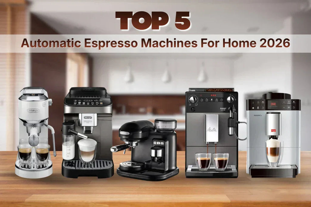 Top 5 Automatic Espresso Machines for Home 2026
