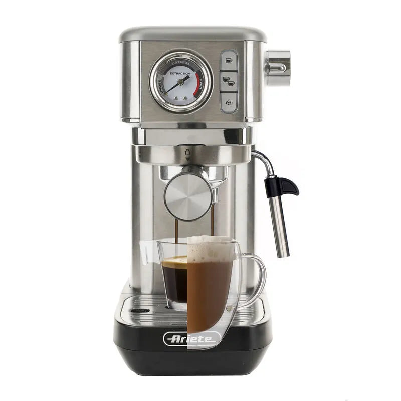 Ariete 1381 Slim Metal with Manometer Coffee Machine