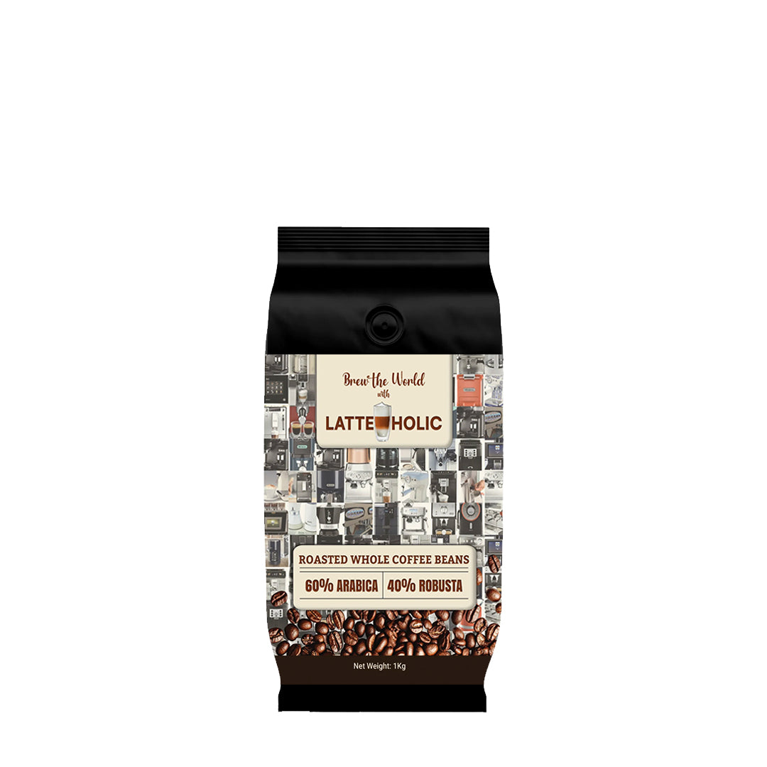 Latteholic 60% Arabica 40% Robusta Freshly Roasted Coffee beans