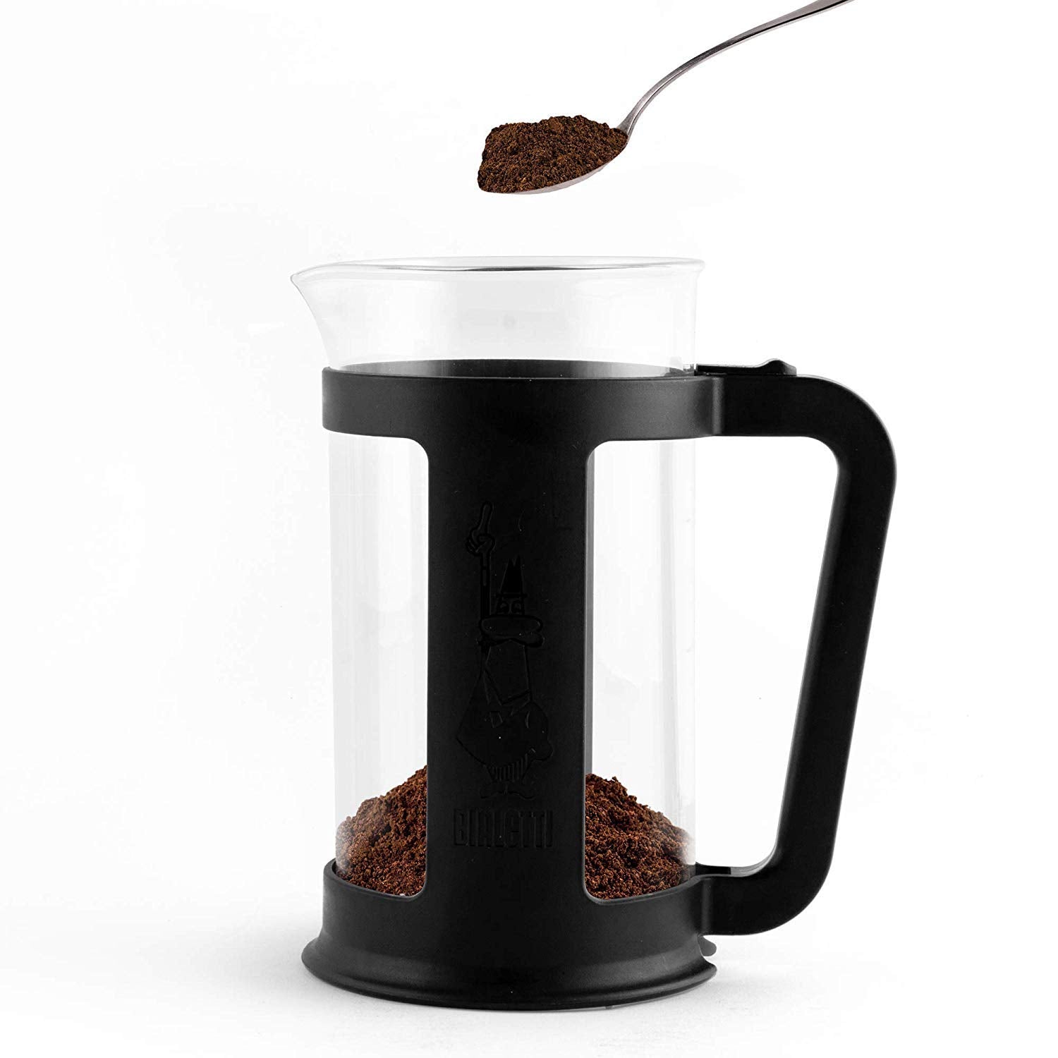 Bialetti French Press Coffee Maker  Black. Italian Made