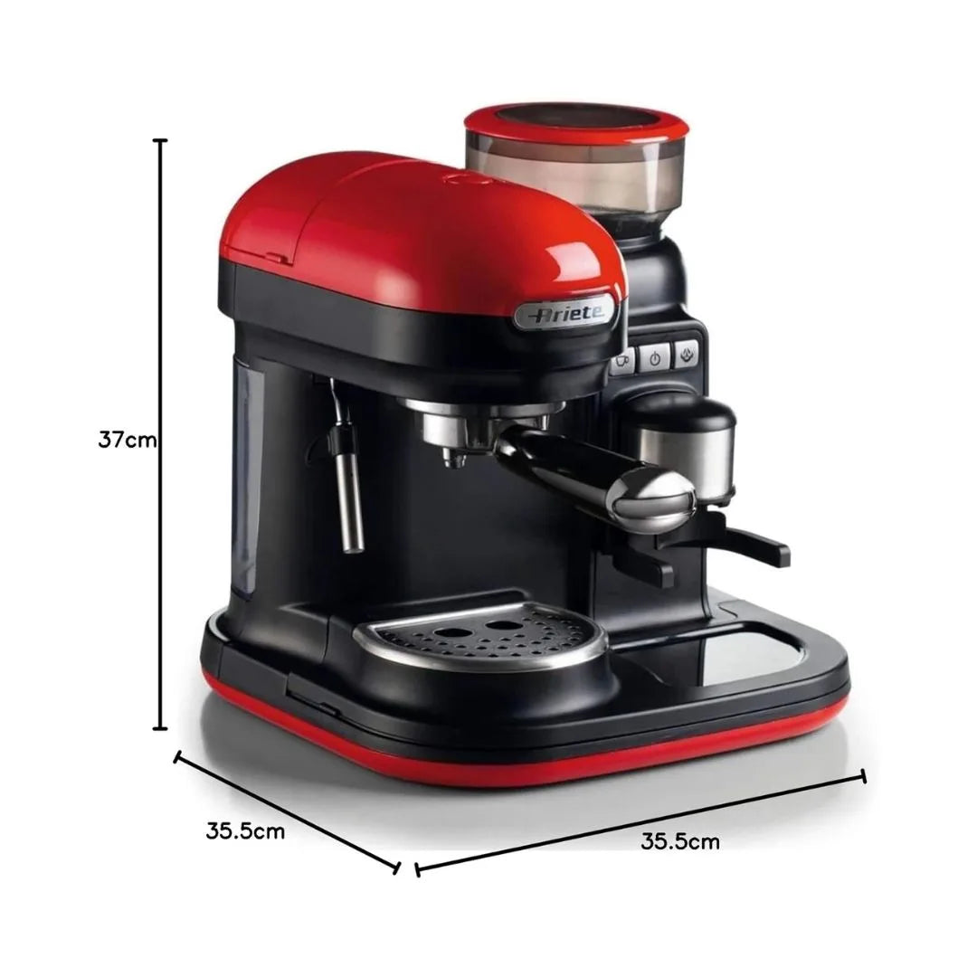 Ariete 1318 Moderna  With Professional Grinder Espresso Coffee Machine