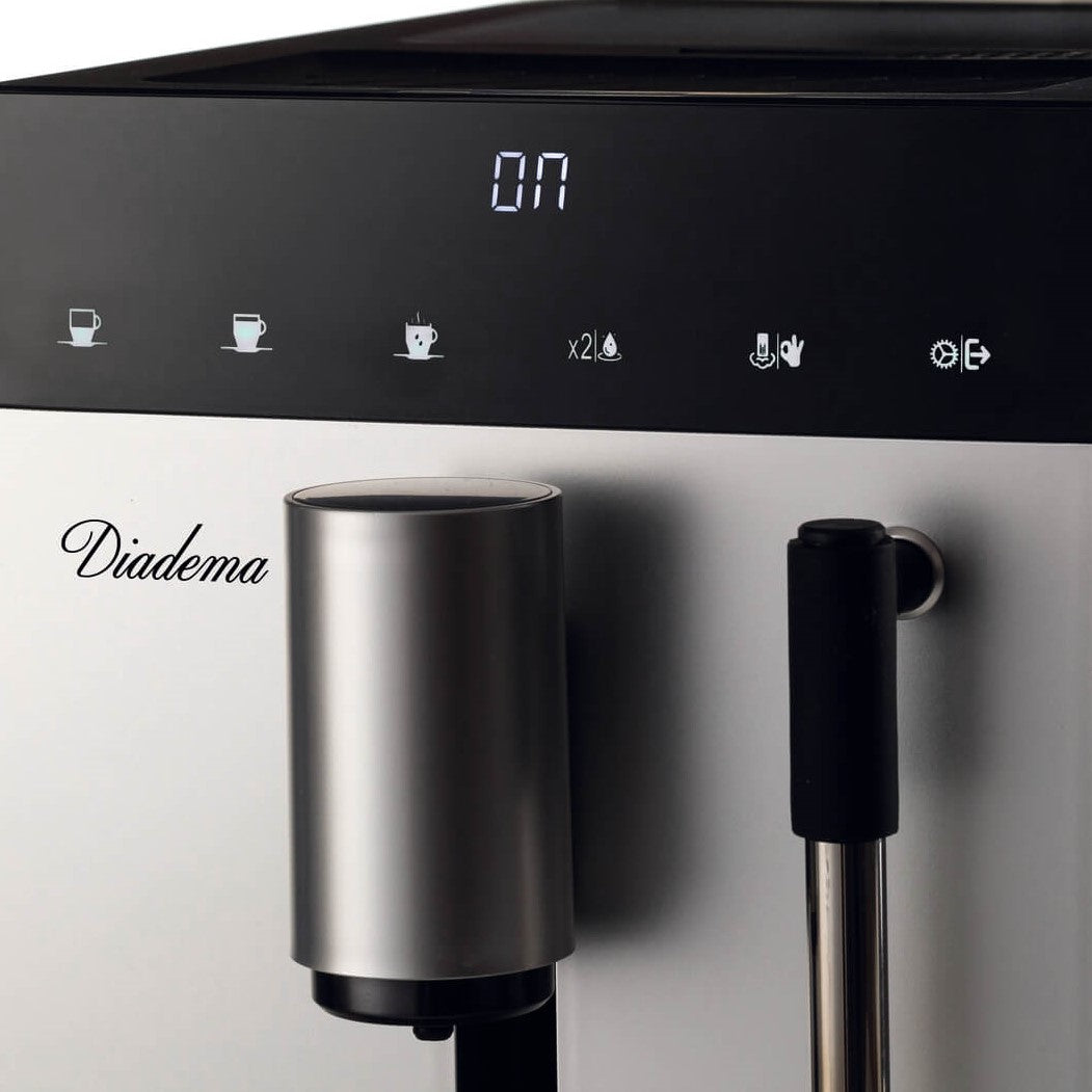 Ariete 1452 Diadema Bean To Cup Silver Espresso Coffee Machine| Open Box