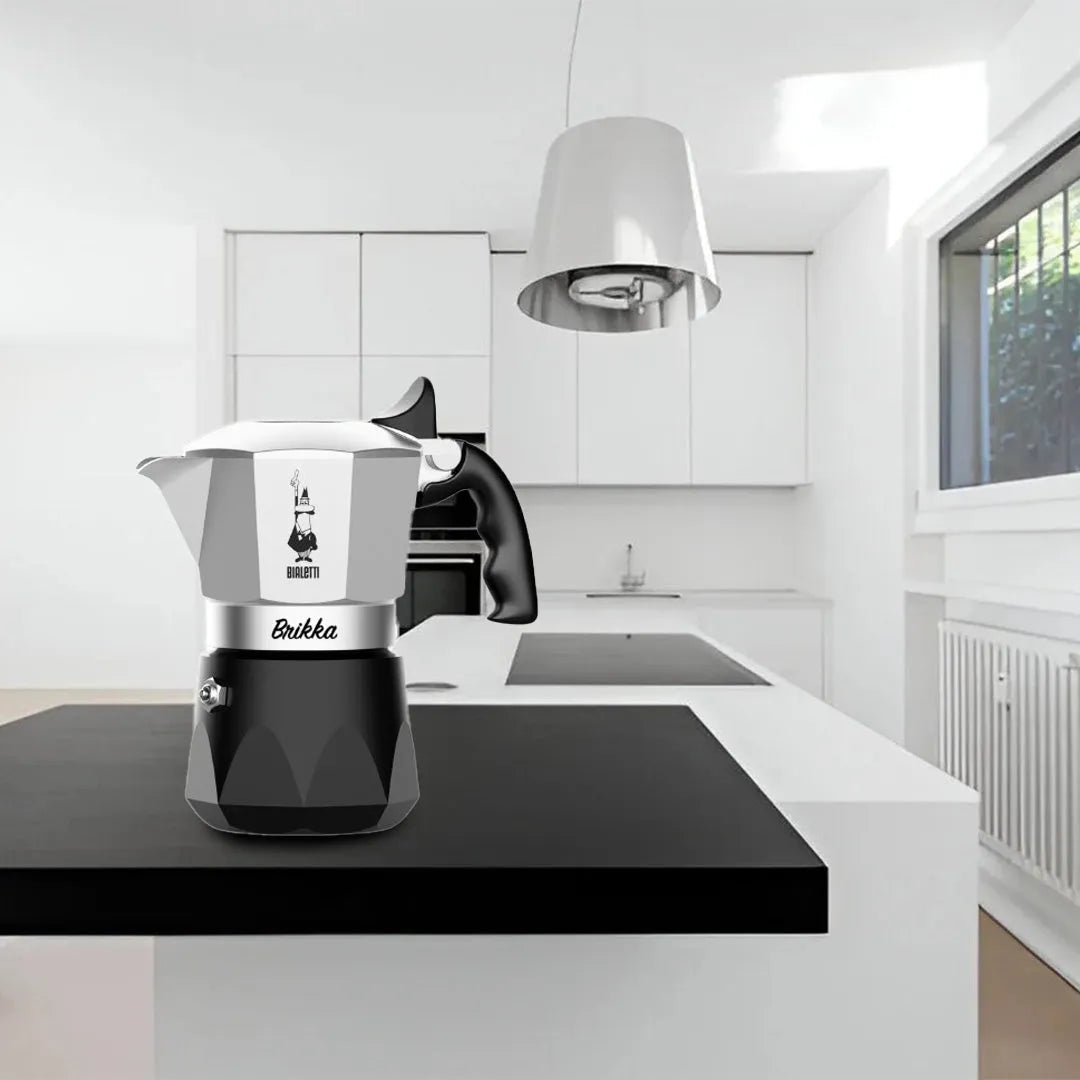 Bialetti Brikka New Aluminium Stovetop Coffee Maker