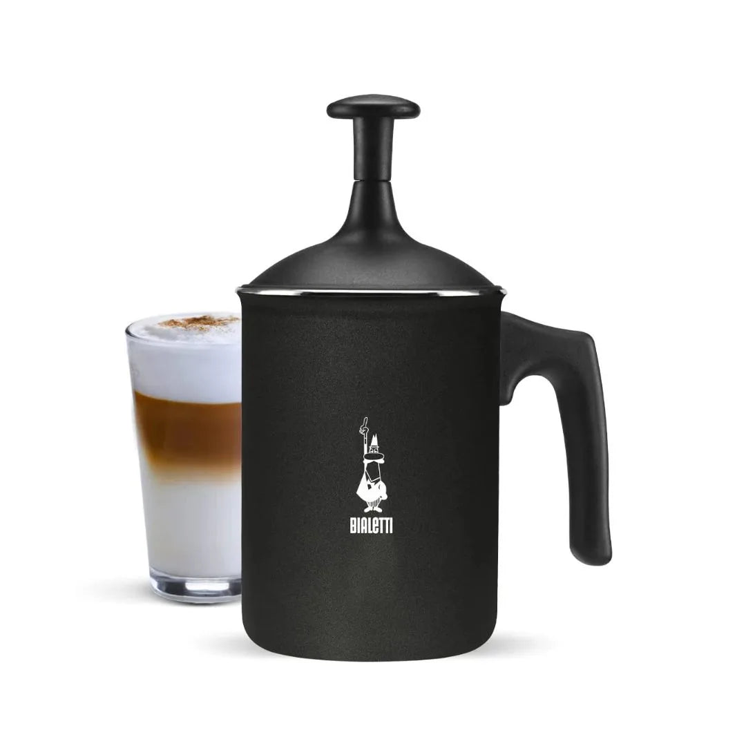 Bialetti 00AGR394 Tutto Crema Milk Frother, Black