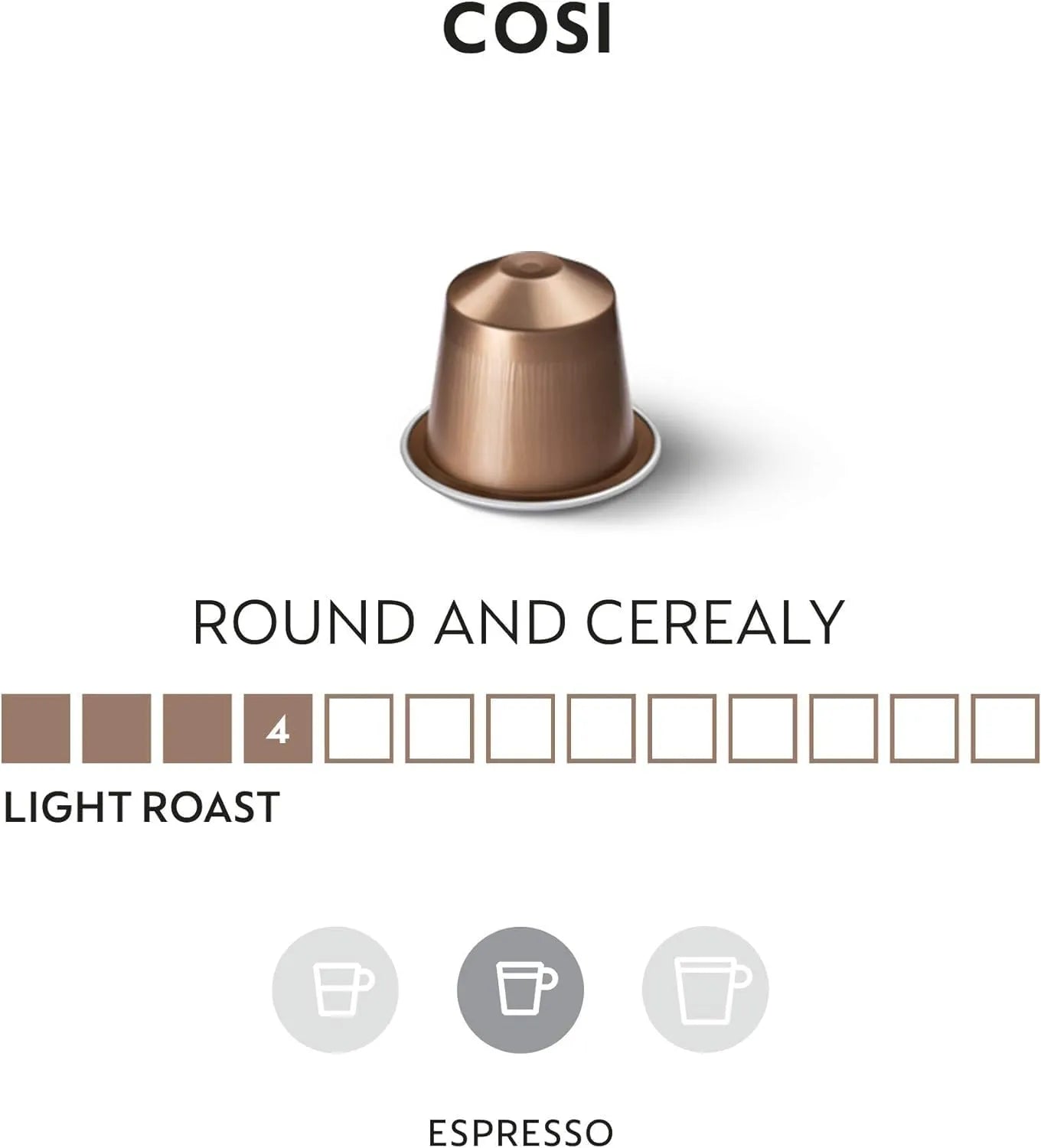 Nespresso, Coffee Pods g, Cosi