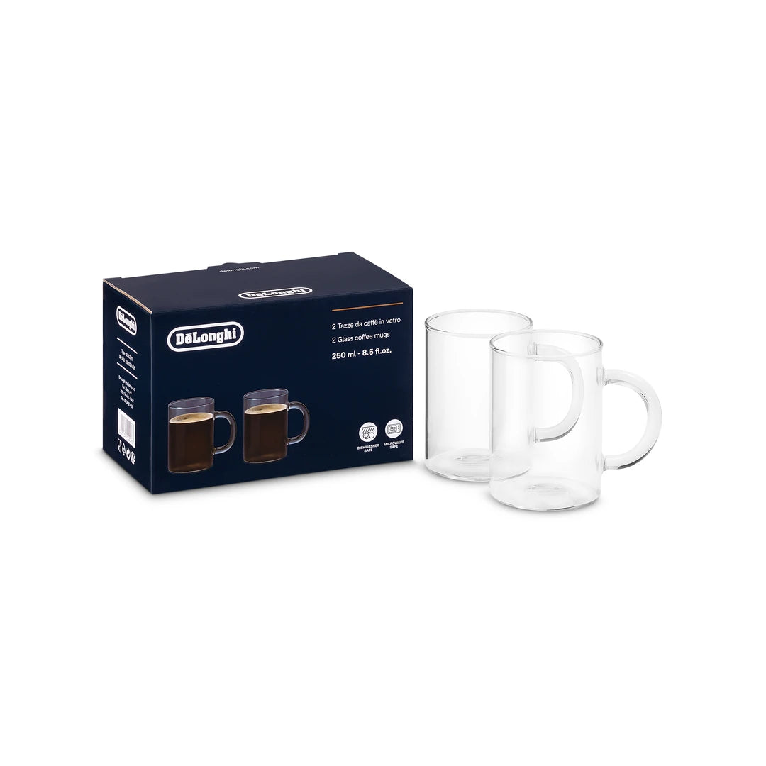 DeLonghi  Set of 2 Double Wall Glasses 250 ML