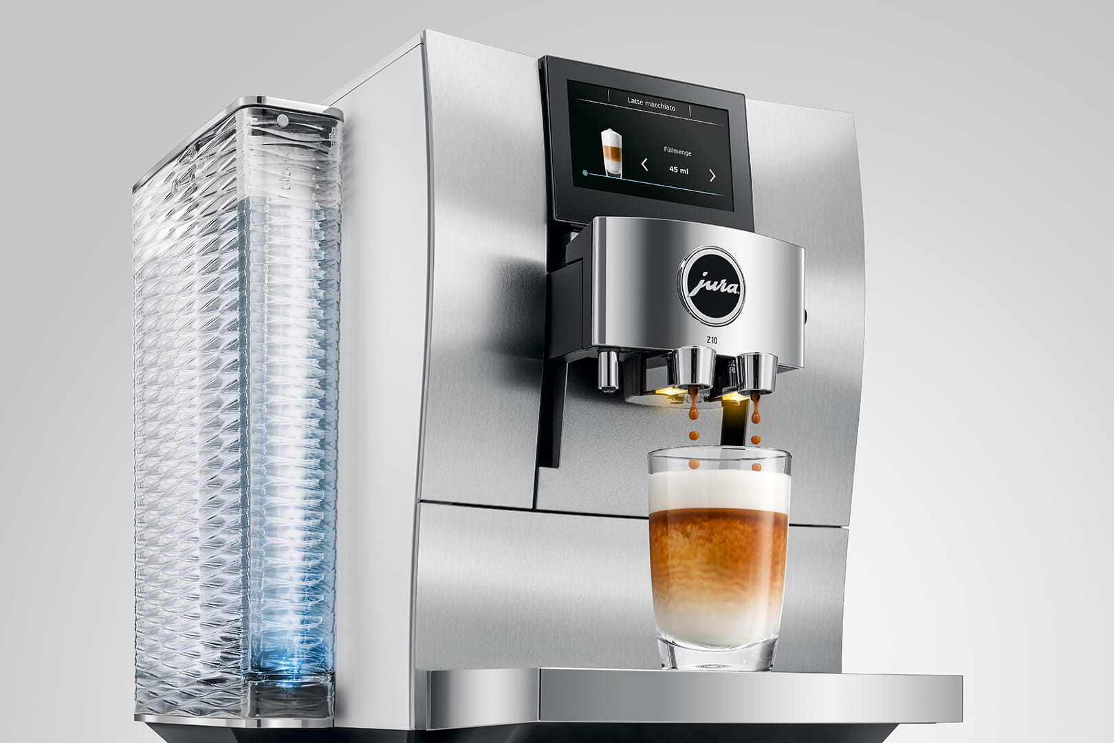 Jura Z10 Fully Automatic Coffee Machine Diamond White