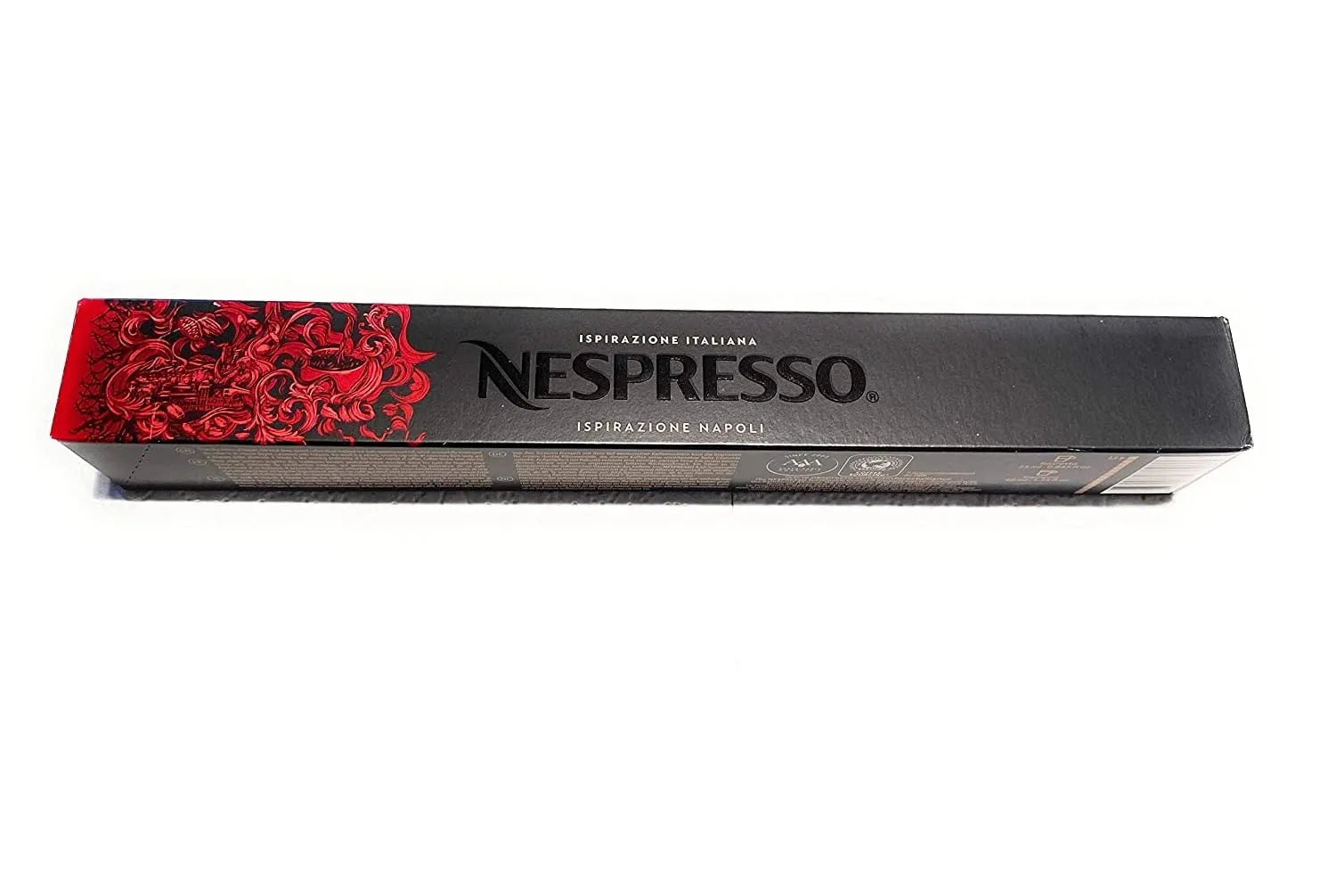 Pack of Nespresso Ispirazione Italiana Ispirazione Napoli coffee, 57g, featuring a rich and bold espresso blend inspired by the flavors of Naples, Italy.