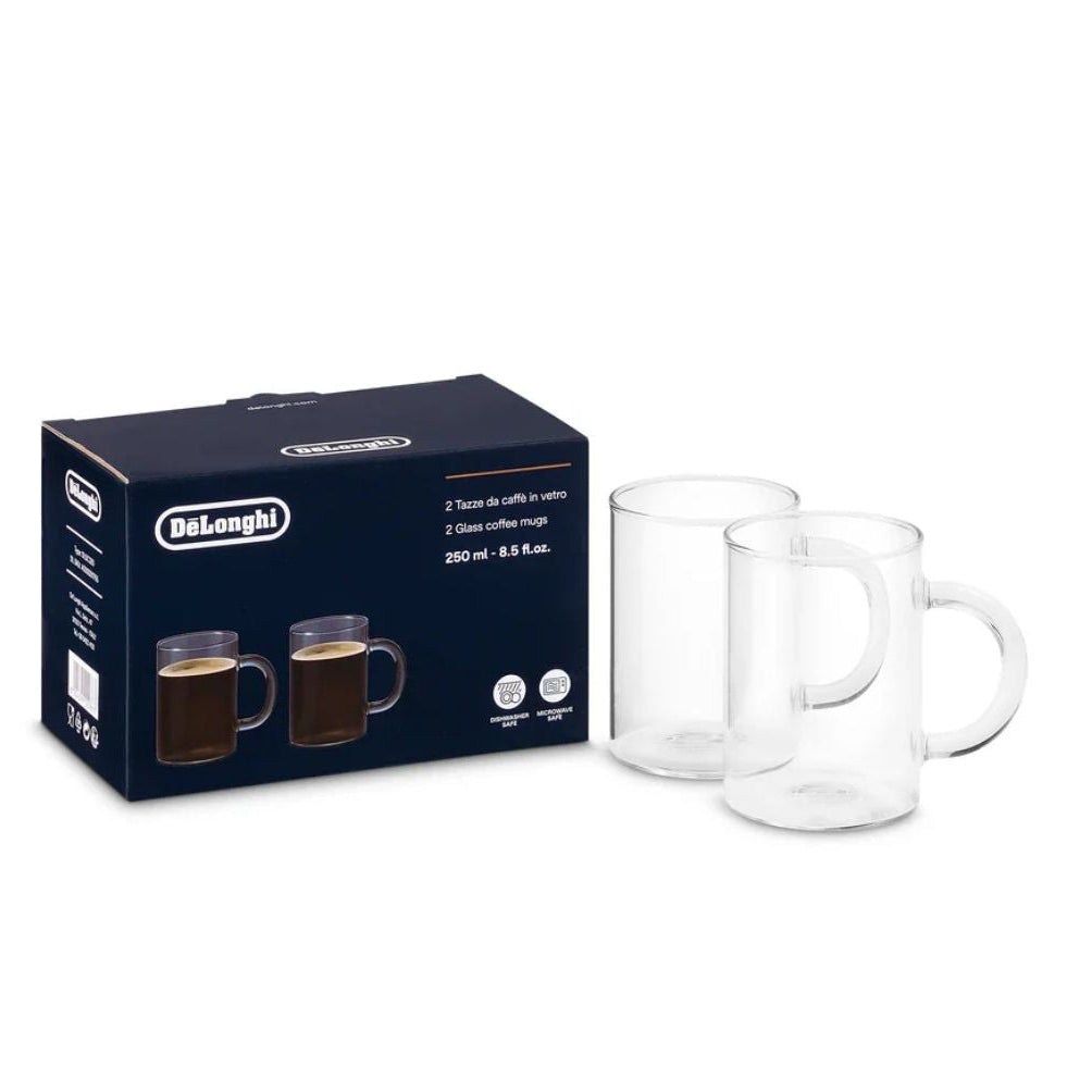 DeLonghi  Set of 2 Double Wall Glasses 250 ML
