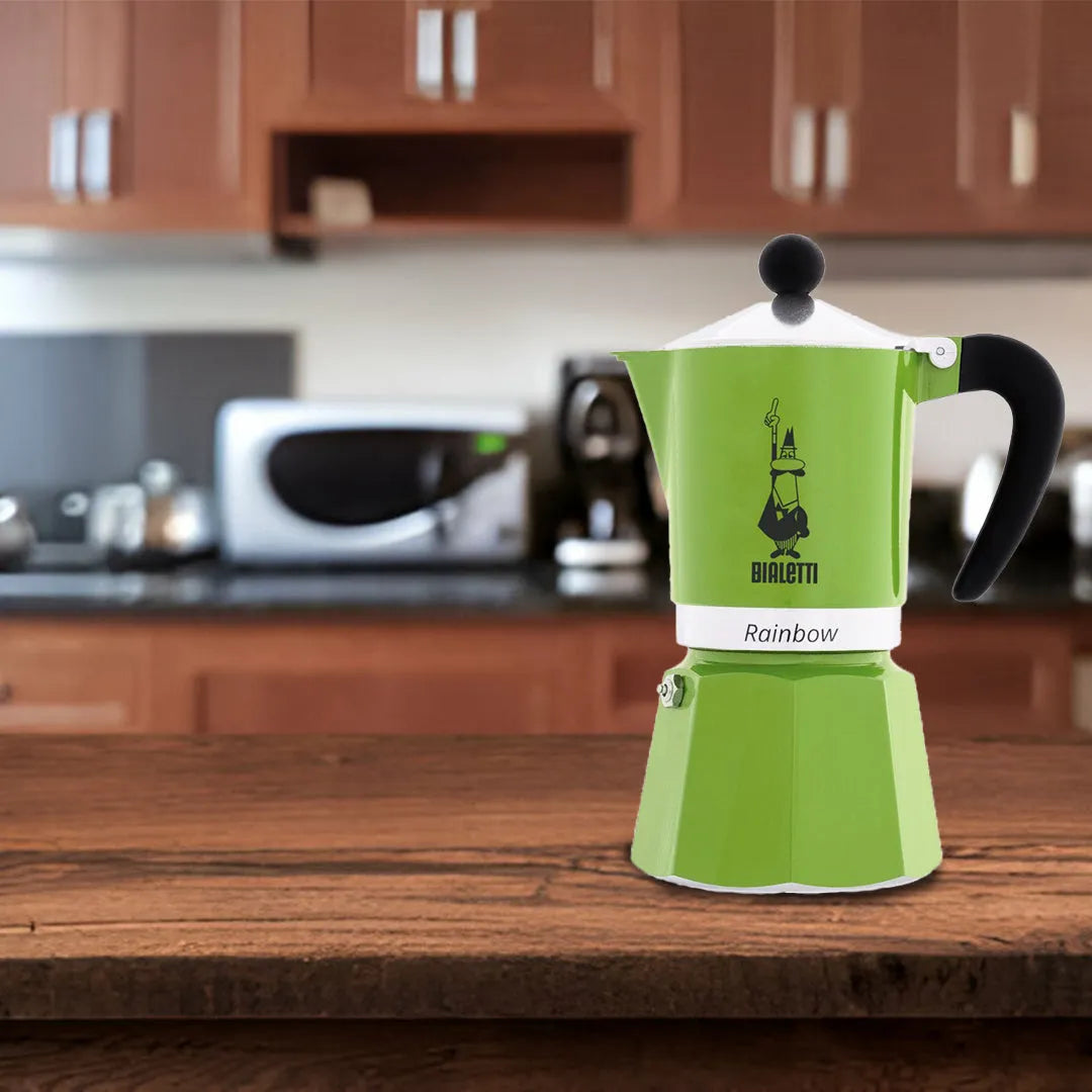 Bialetti Rainbow Green  Espresso Maker