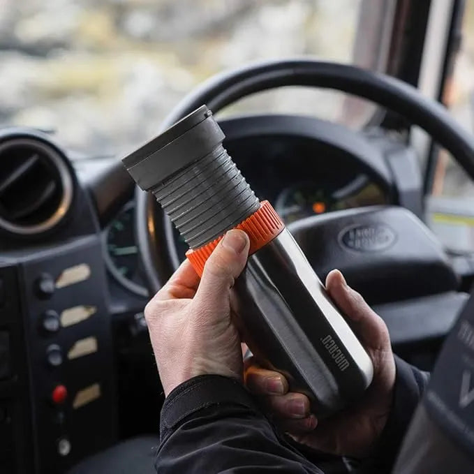 Wacaco Pipamoka Silver, Travel Coffee Maker and Coffee Mug