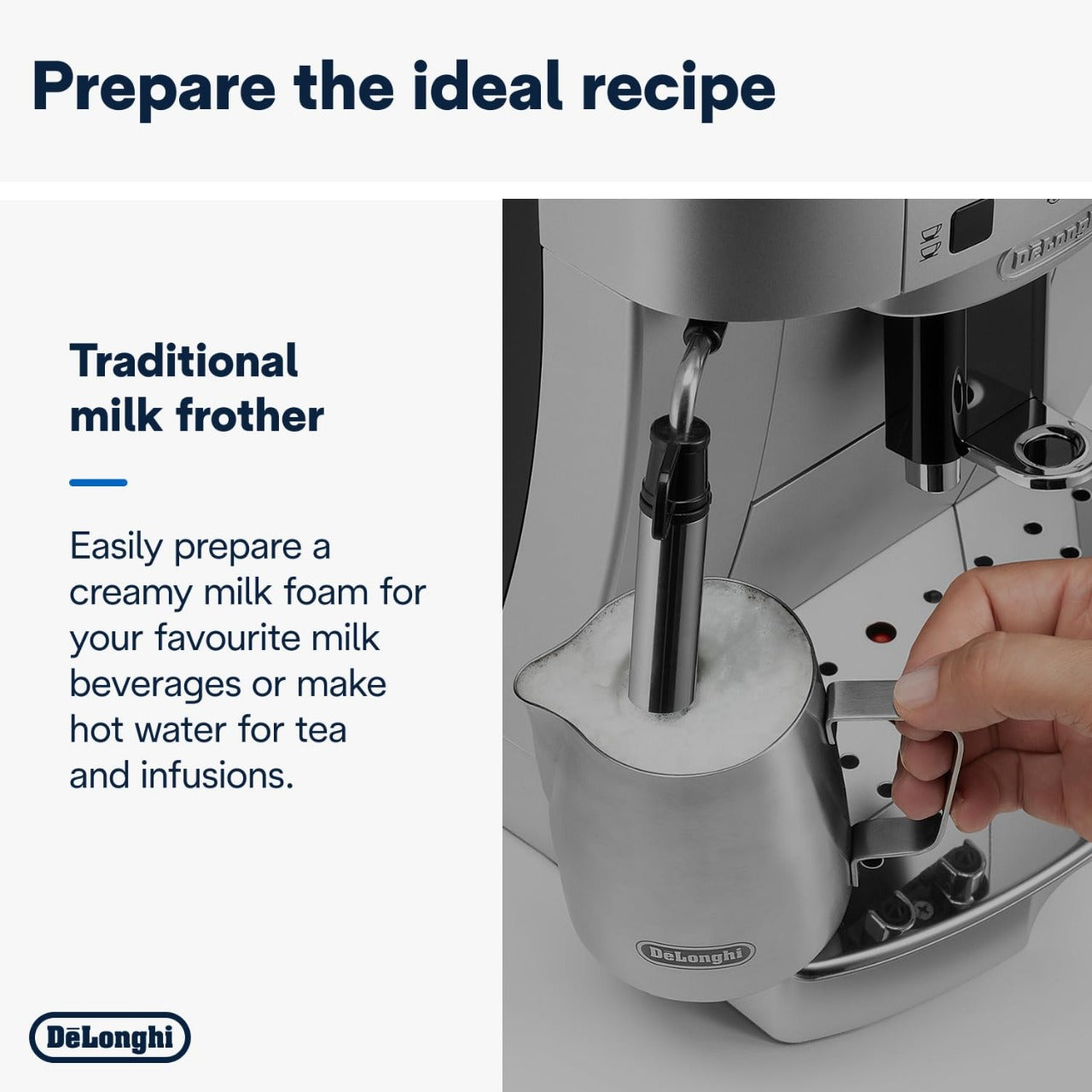 Delonghi Ecam22.110.SB, Fully Automatic Coffee Machine| Open Box Sale