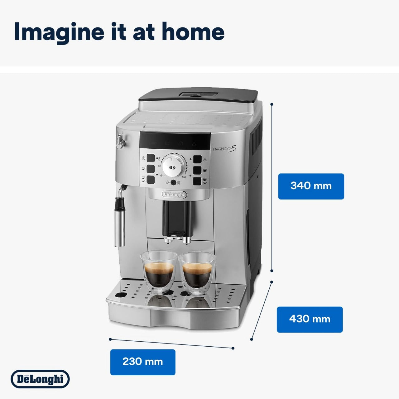 Delonghi Ecam22.110.SB, Fully Automatic Coffee Machine| Open Box Sale