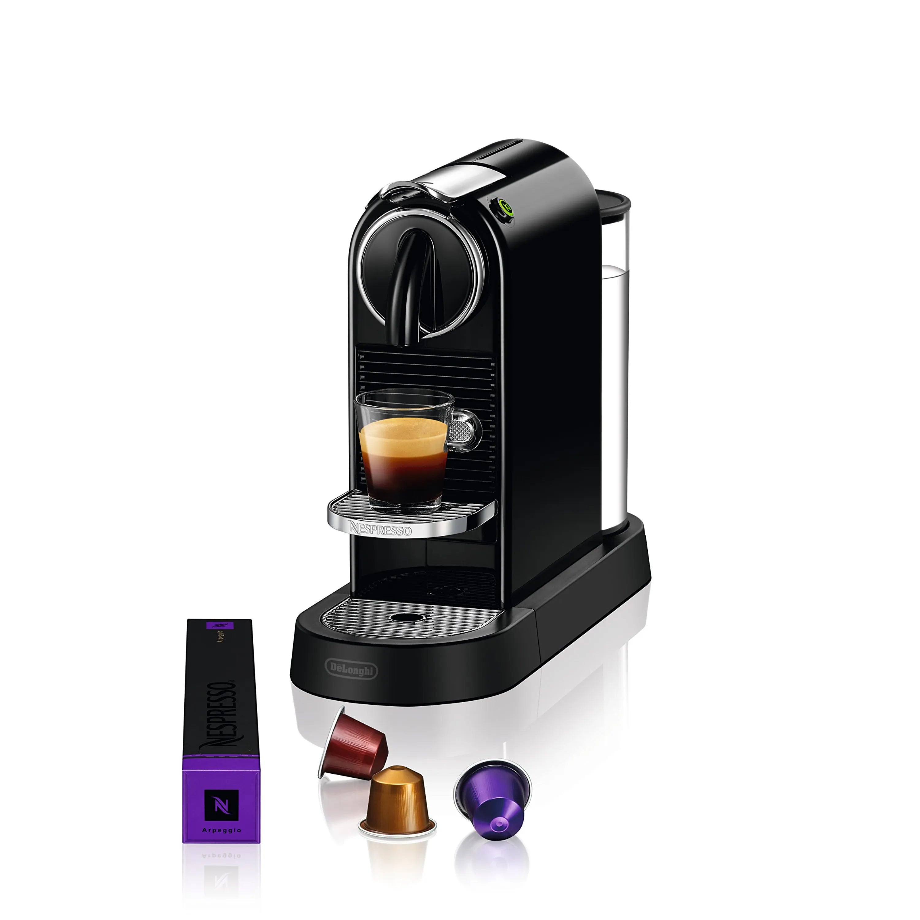 Nespresso CitiZ Espresso Machine by DeLonghi, Black | Open Box