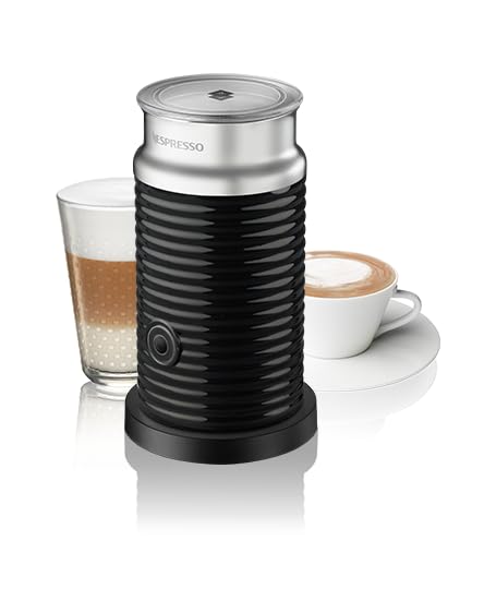 Nespresso Inissia With Aeroccino 3 Coffee Machine, Black