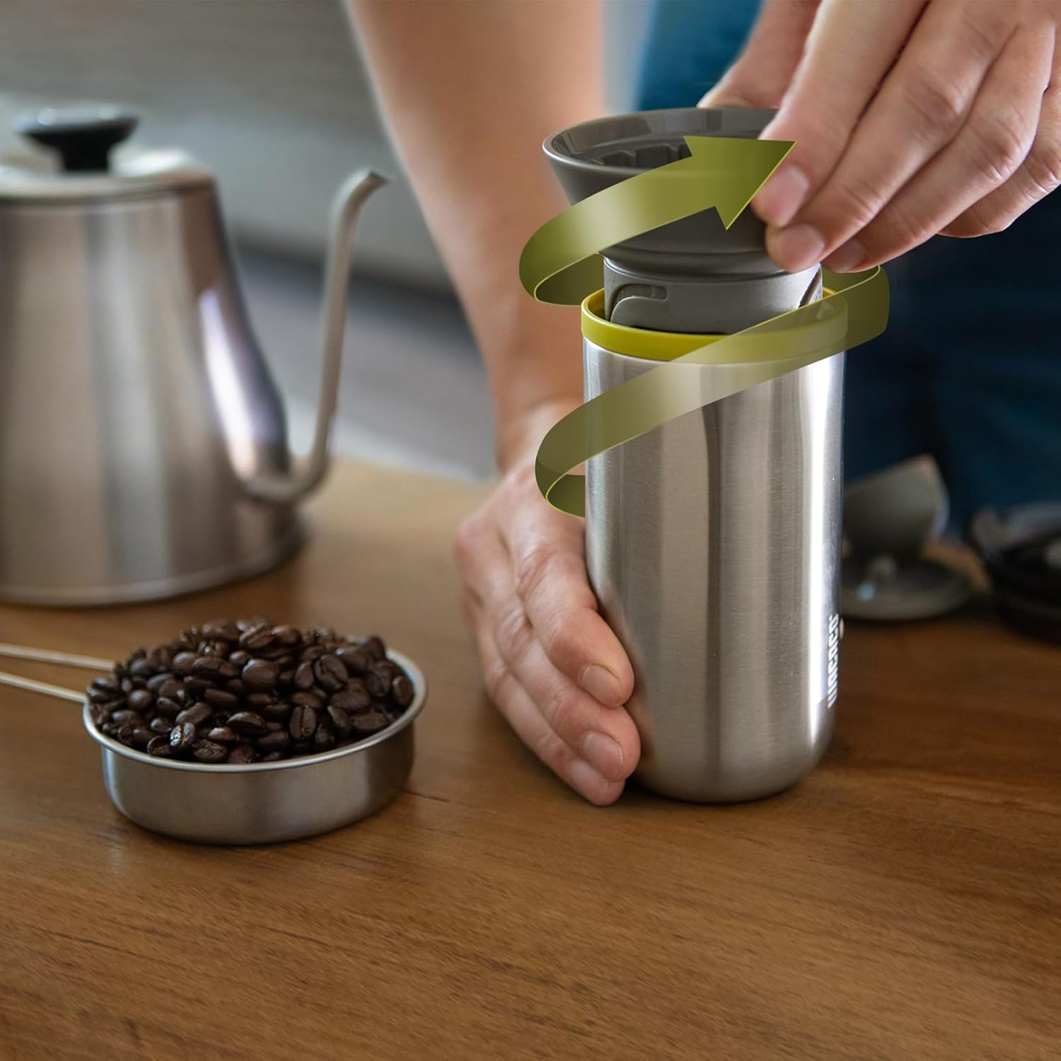 Wacaco Cuppamoka Portable Pour-Over Coffee Maker
