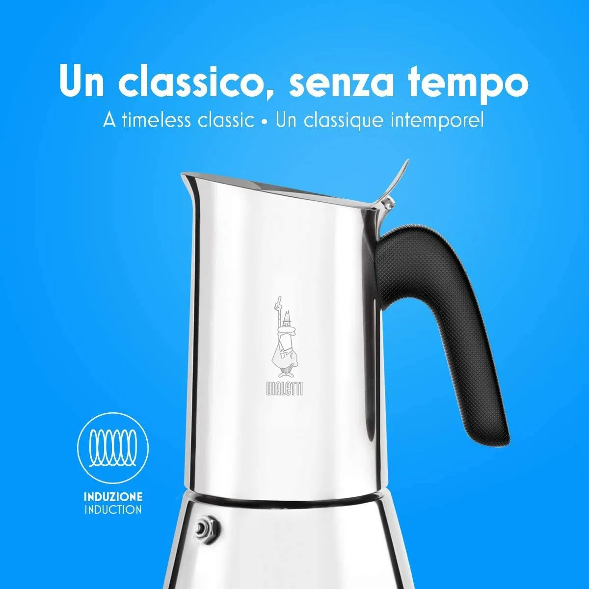Bialetti New Venus Induction Cup Coffee Maker